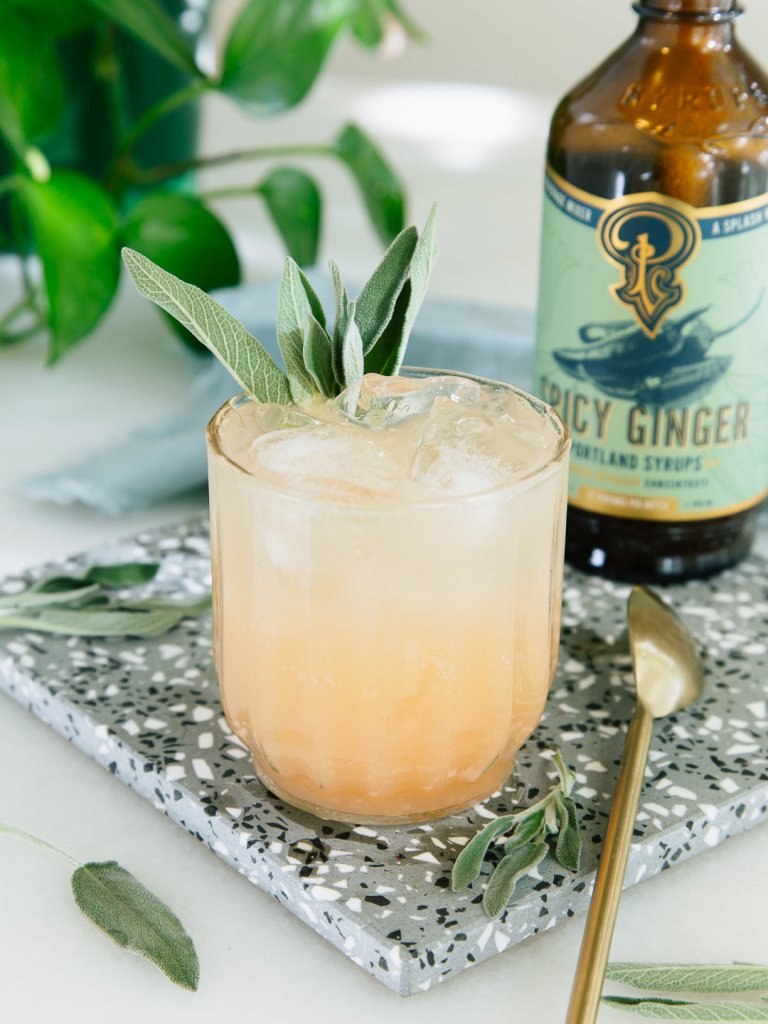 Spicy Ginger Syrup two - pack - Tipsy Cocktail Supply Co.