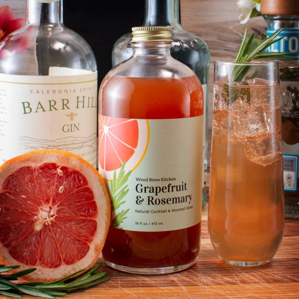 Grapefruit & Rosemary Cocktail Mixer - Tipsy Cocktail Supply Co.