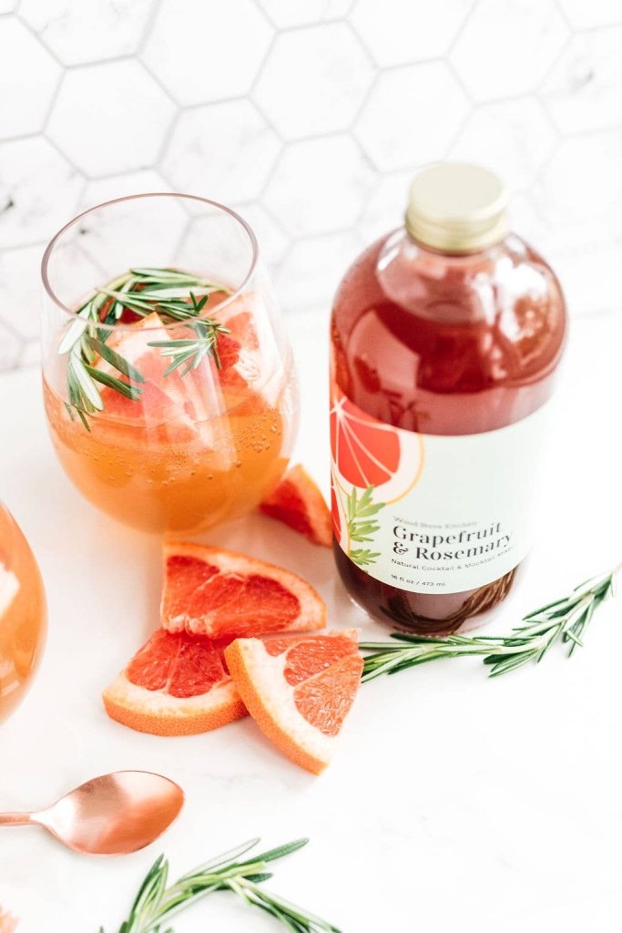 Grapefruit & Rosemary Cocktail Mixer - Tipsy Cocktail Supply Co.