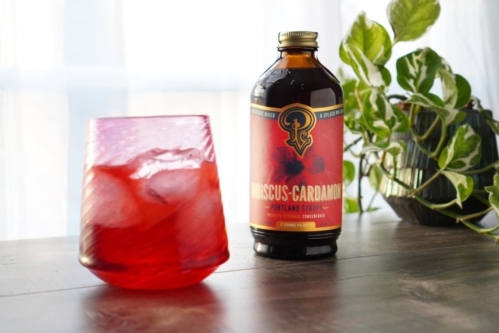 Hibiscus Cardamom Syrup - Tipsy Cocktail Supply Co.