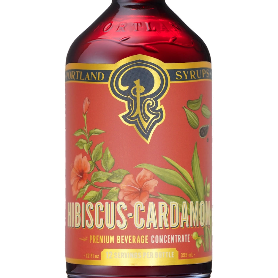 Hibiscus Cardamom Syrup - Tipsy Cocktail Supply Co.