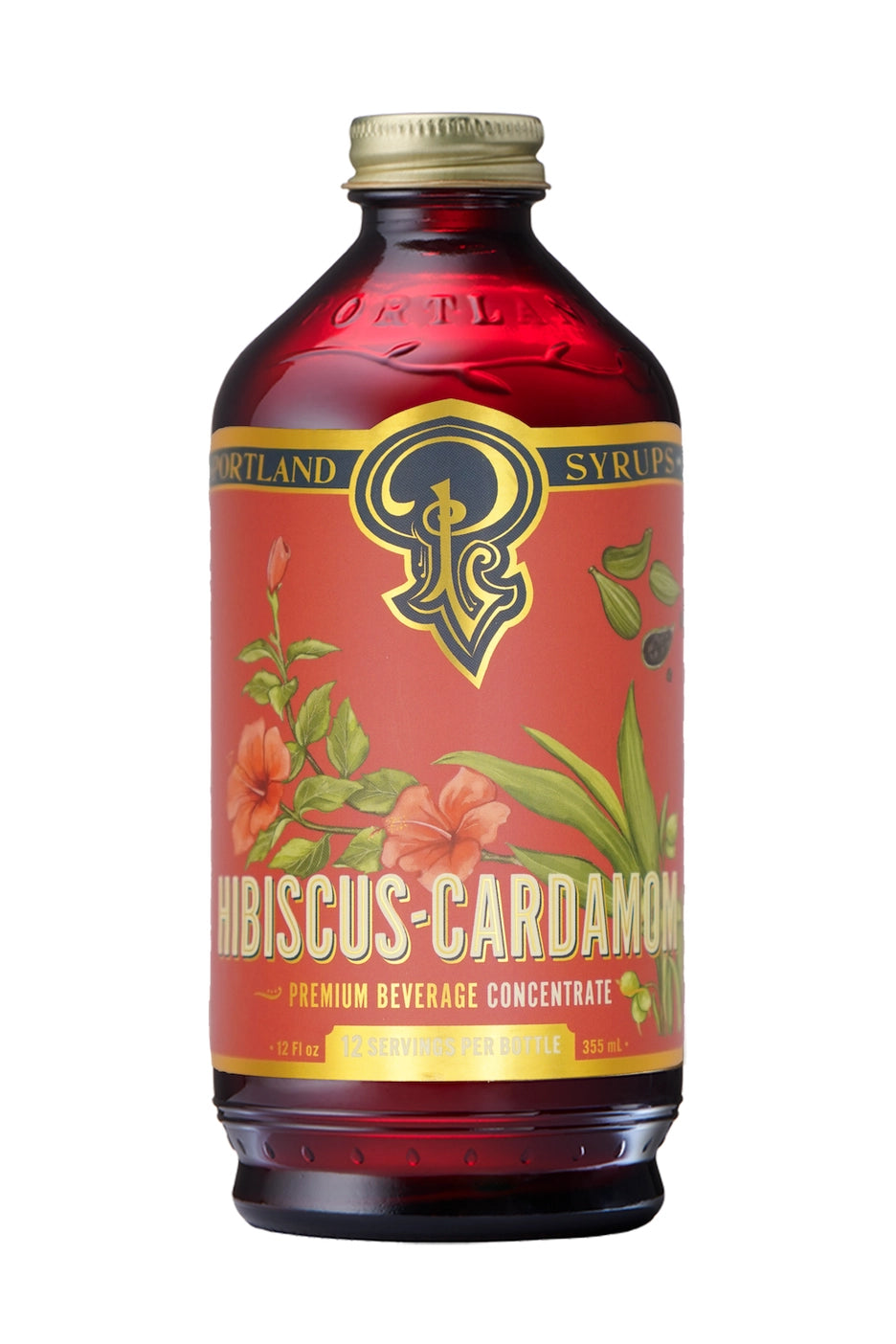 Hibiscus Cardamom Syrup - Tipsy Cocktail Supply Co.