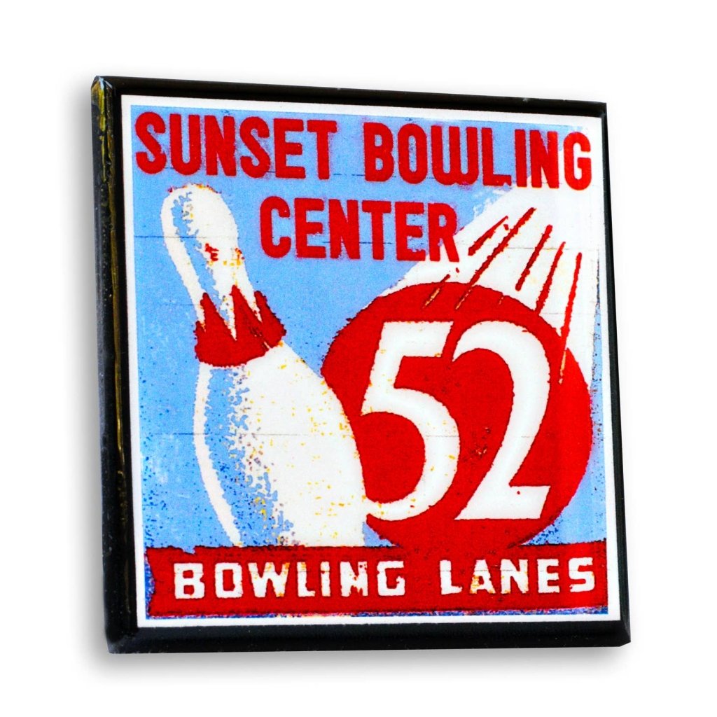 Lets Bowl! Vintage Bowling Coaster Set - Tipsy Cocktail Supply Co.