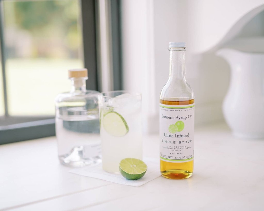 Lime Infused Simple Syrup - Tipsy Cocktail Supply Co.