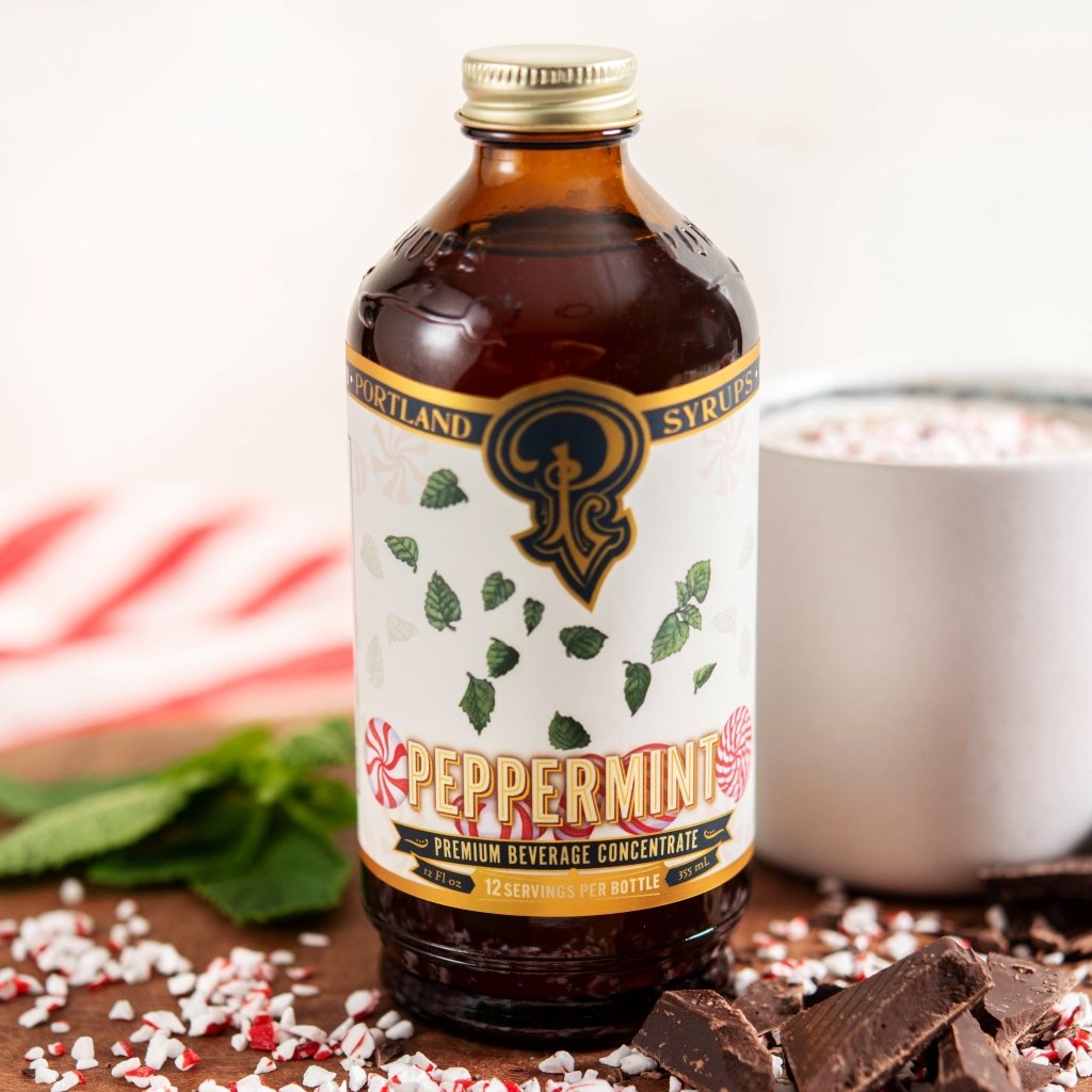 Limited Time Peppermint Syrup - Tipsy Cocktail Supply Co.