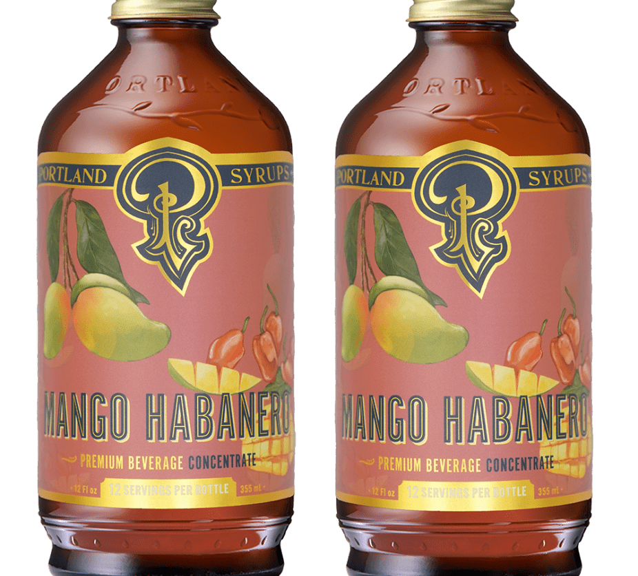 Mango Habanero Syrup two - pack - Tipsy Cocktail Supply Co.