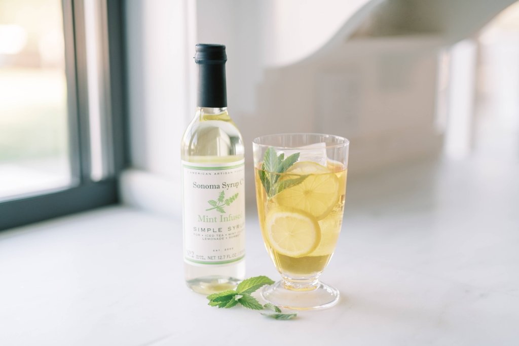 Mint Infused Simple Syrup - Tipsy Cocktail Supply Co.