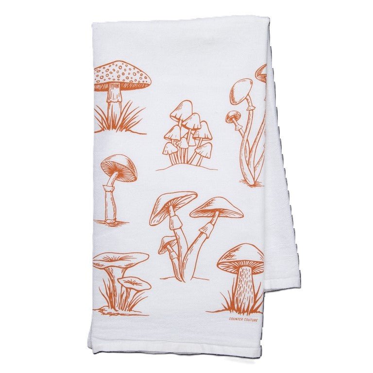 Mushroom Bar Towel - Tipsy Cocktail Supply Co.