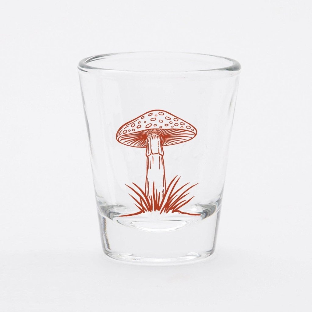 Mushroom Shot Glasses - Tipsy Cocktail Supply Co.