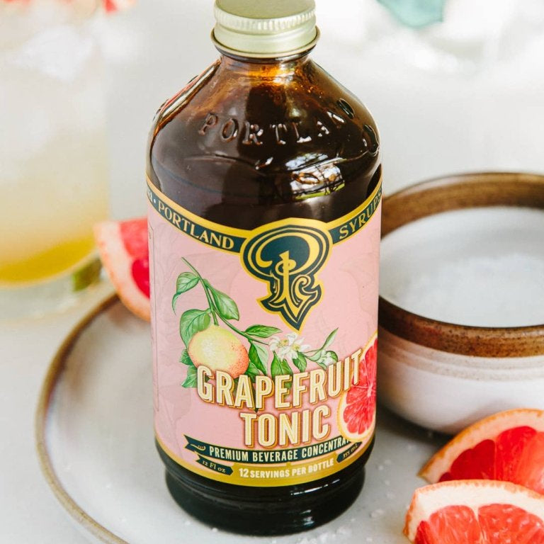 Non - alcoholic grapefruit tonic syrup - Tipsy Cocktail Supply Co.