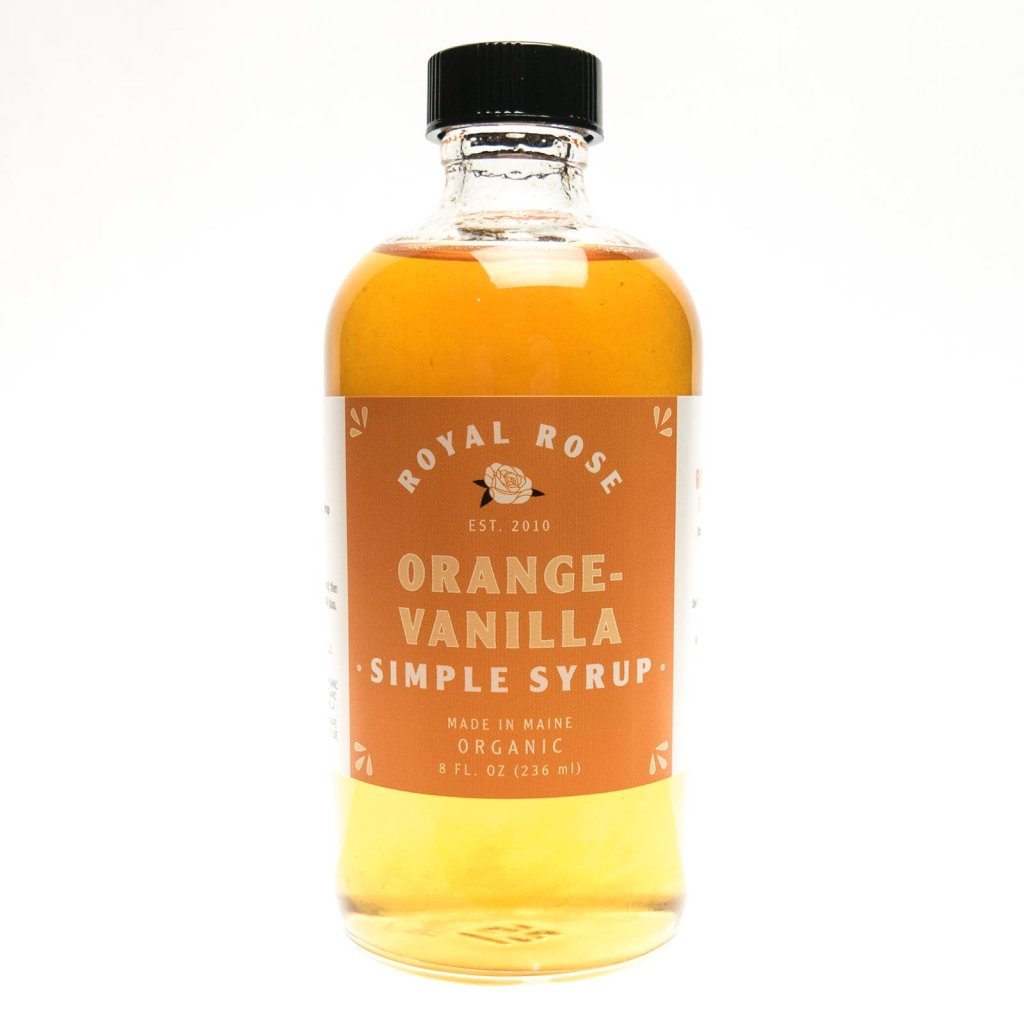 Orange Vanilla Organic Simple Syrup - Tipsy Cocktail Supply Co.