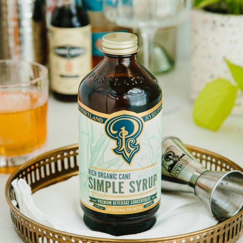 Organic Cane Sugar Simple Syrup - Tipsy Cocktail Supply Co.