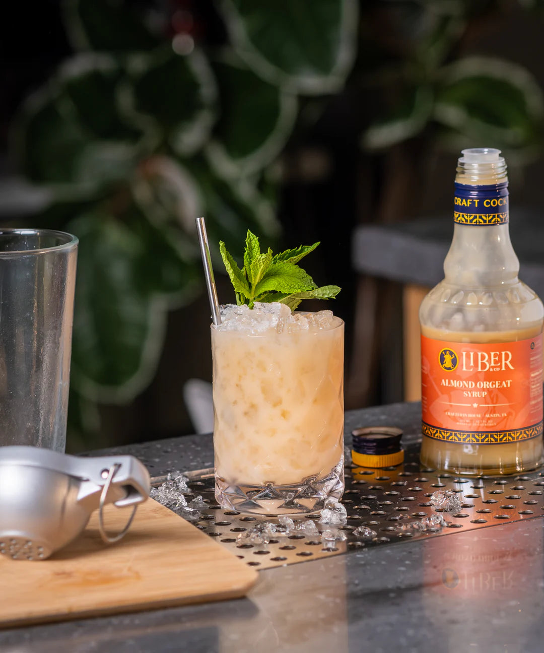 Almond Orgeat Syrup 12.7 oz - Tipsy Cocktail Supply Co.