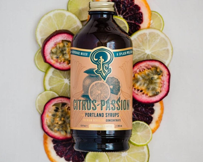 Passion Fruit - Citrus Syrup - Tipsy Cocktail Supply Co.