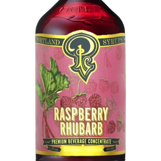 Raspberry Rhubarb Cocktail Syrup - Tipsy Cocktail Supply Co.