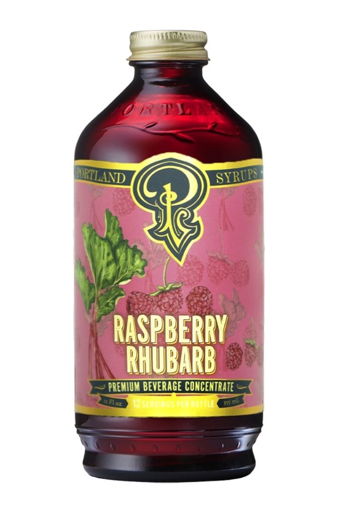 Raspberry Rhubarb Cocktail Syrup - Tipsy Cocktail Supply Co.