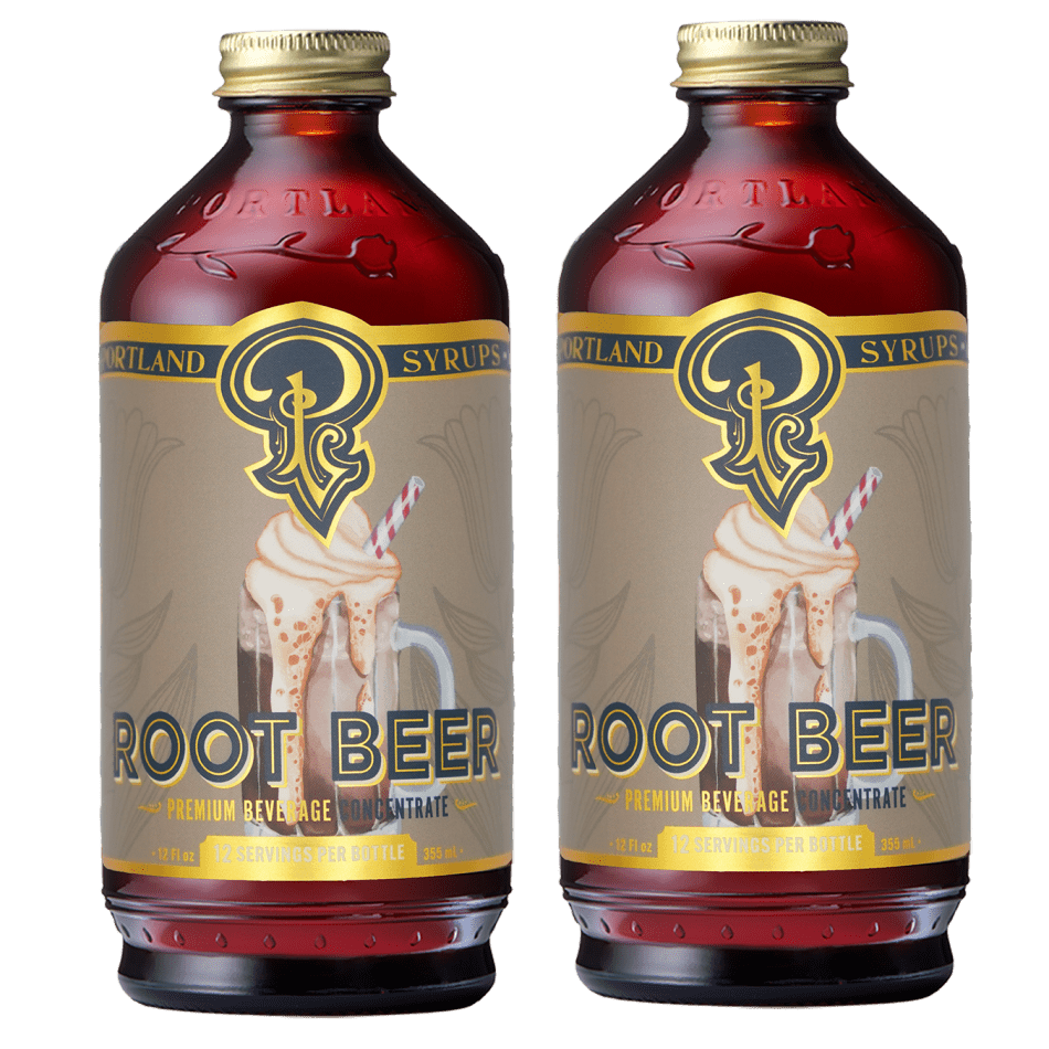 Genuine Root Beer Syrup two - pack - Tipsy Cocktail Supply Co.