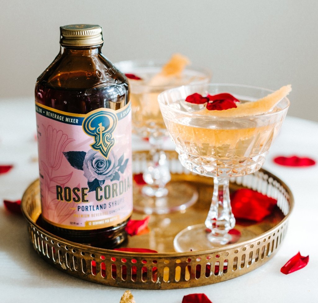 Rose Cordial Syrup - Tipsy Cocktail Supply Co.