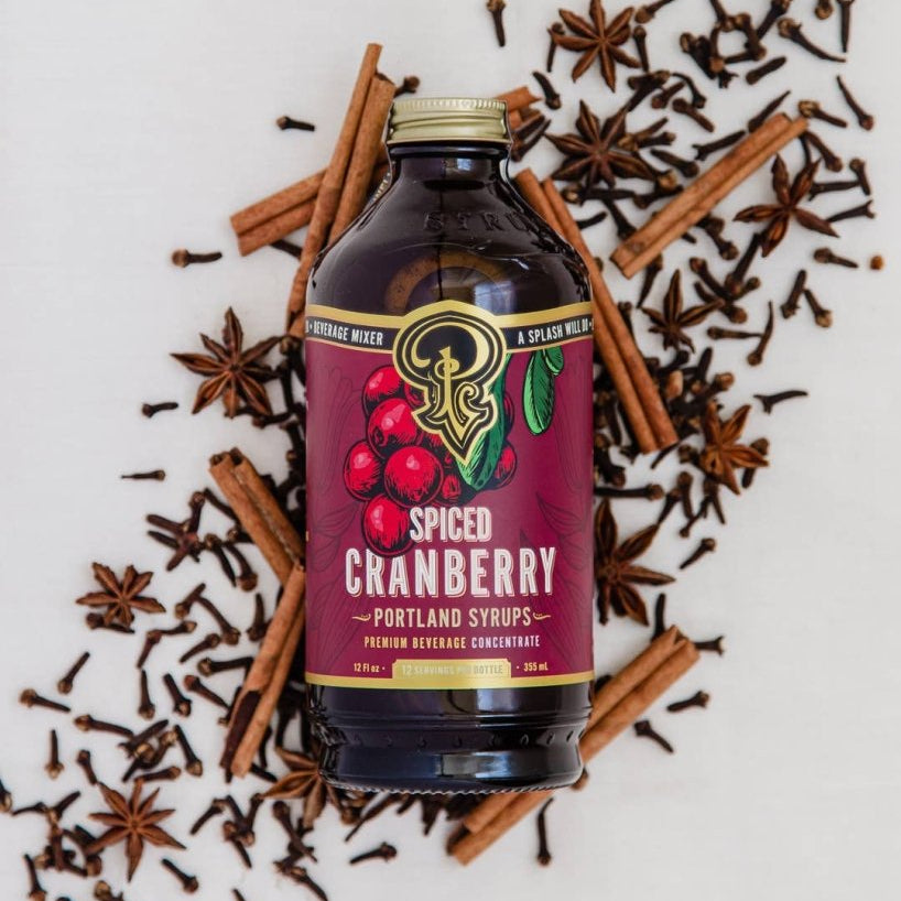 Spiced Cranberry Syrup - Tipsy Cocktail Supply Co.