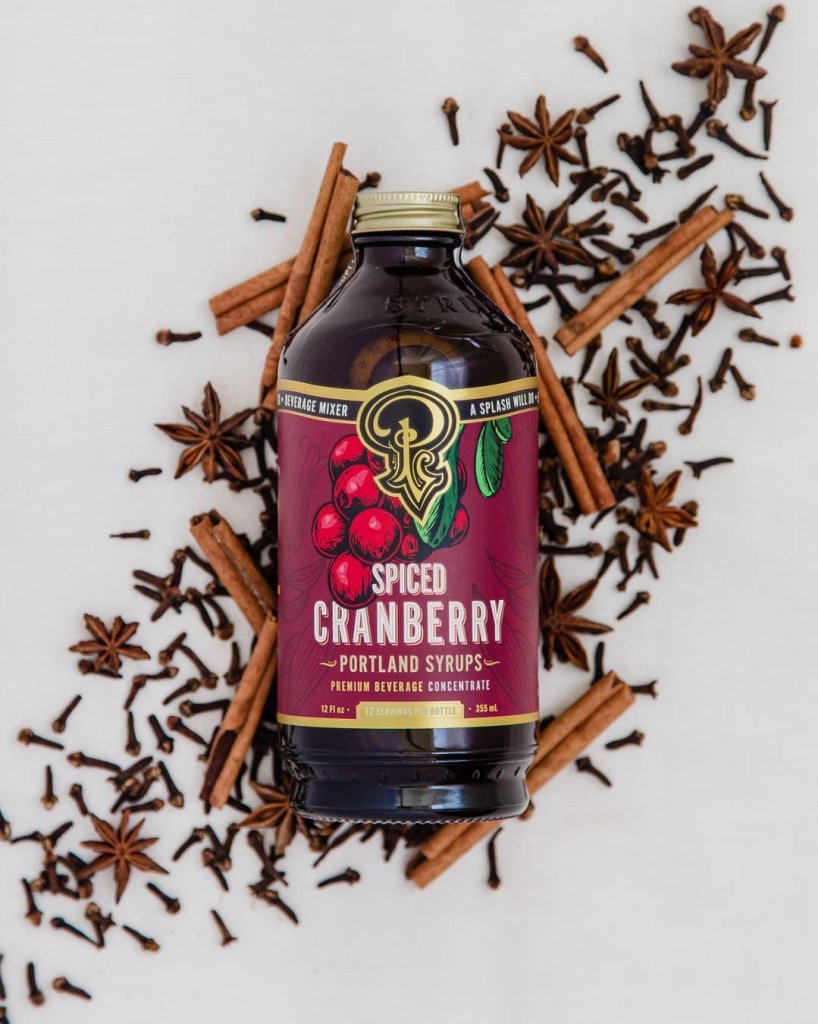 Spiced Cranberry Syrup - Tipsy Cocktail Supply Co.