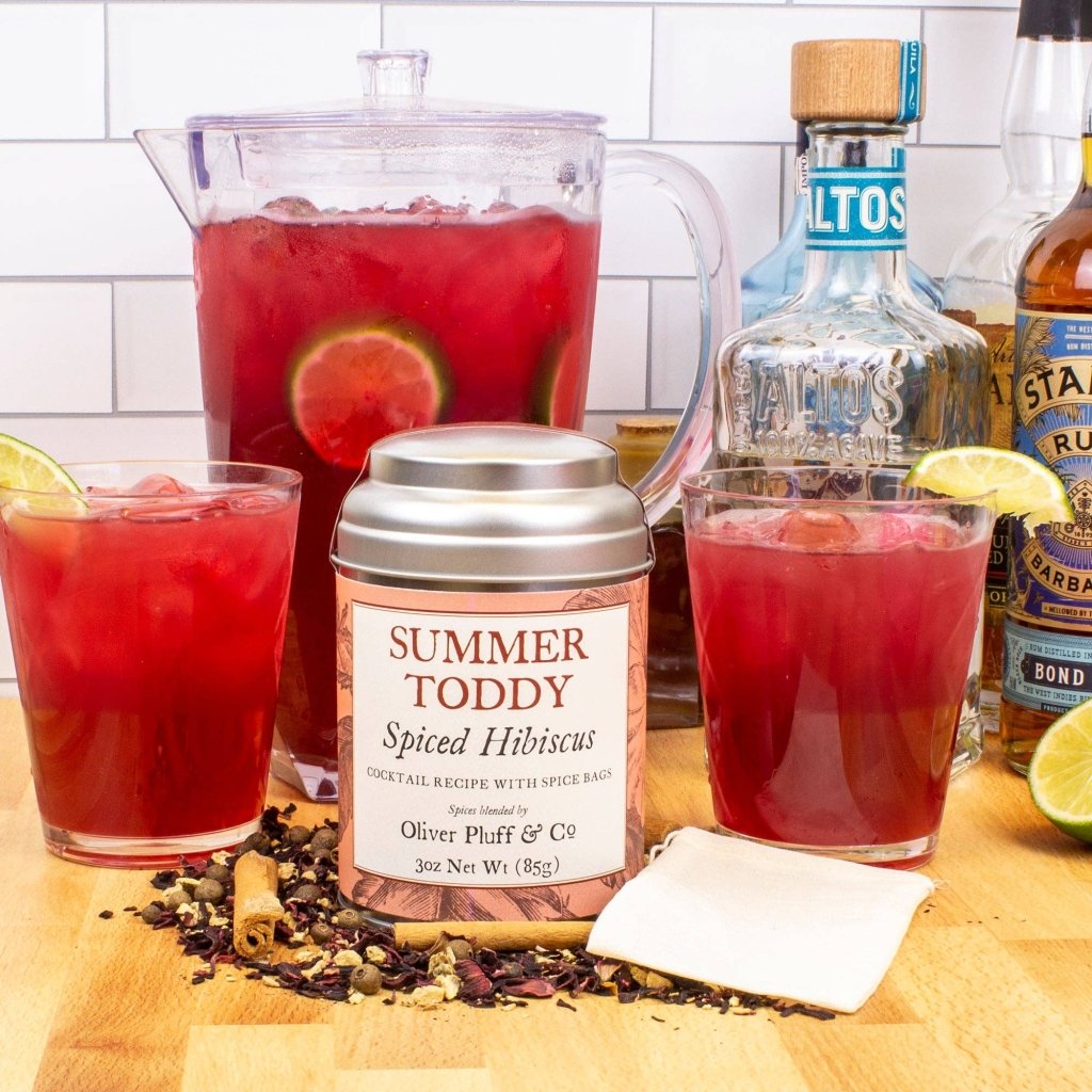 Spiced Hibiscus SUMMER Toddy Kit - Tipsy Cocktail Supply Co.