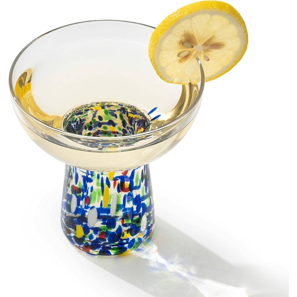 Stemless Confetti Margarita Glasses - Tipsy Cocktail Supply Co.