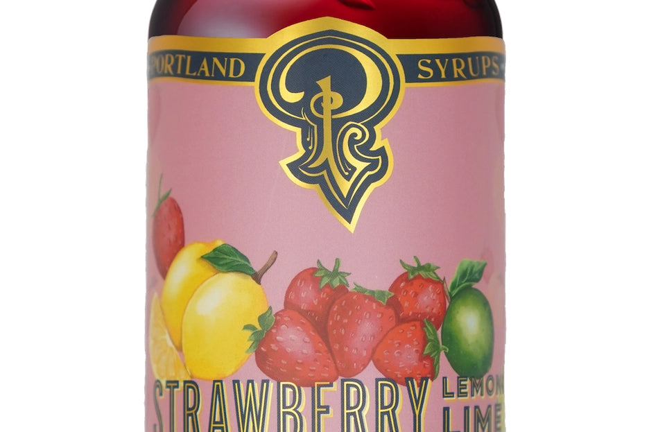 Strawberry Lemon Lime Syrup - Tipsy Cocktail Supply Co.