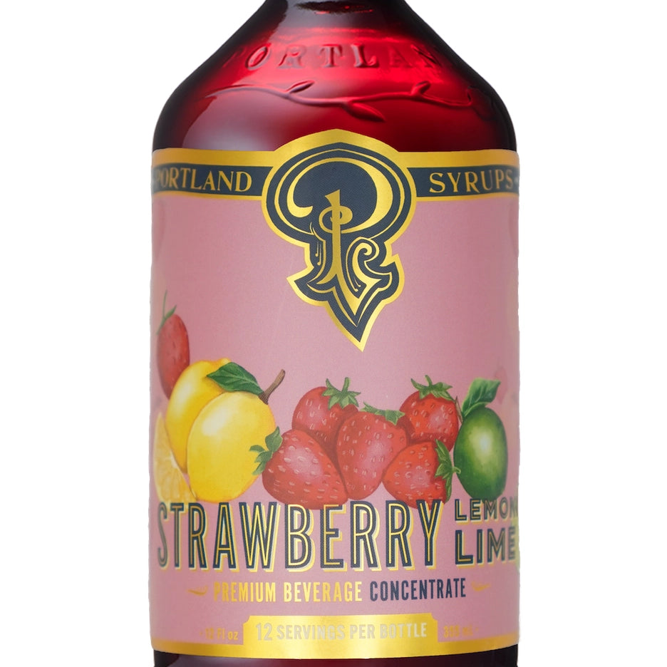 Strawberry Lemon Lime Syrup - Tipsy Cocktail Supply Co.