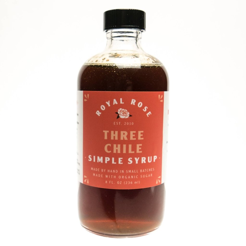 Three Chile Organic Simple Syrup - Tipsy Cocktail Supply Co.