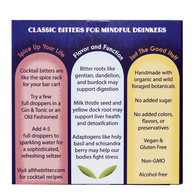 Classic Bitters Travel Pack - Tipsy Cocktail Supply Co.