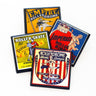 Vintage Roller Skating Rink Drink Coaster Set - Tipsy Cocktail Supply Co.