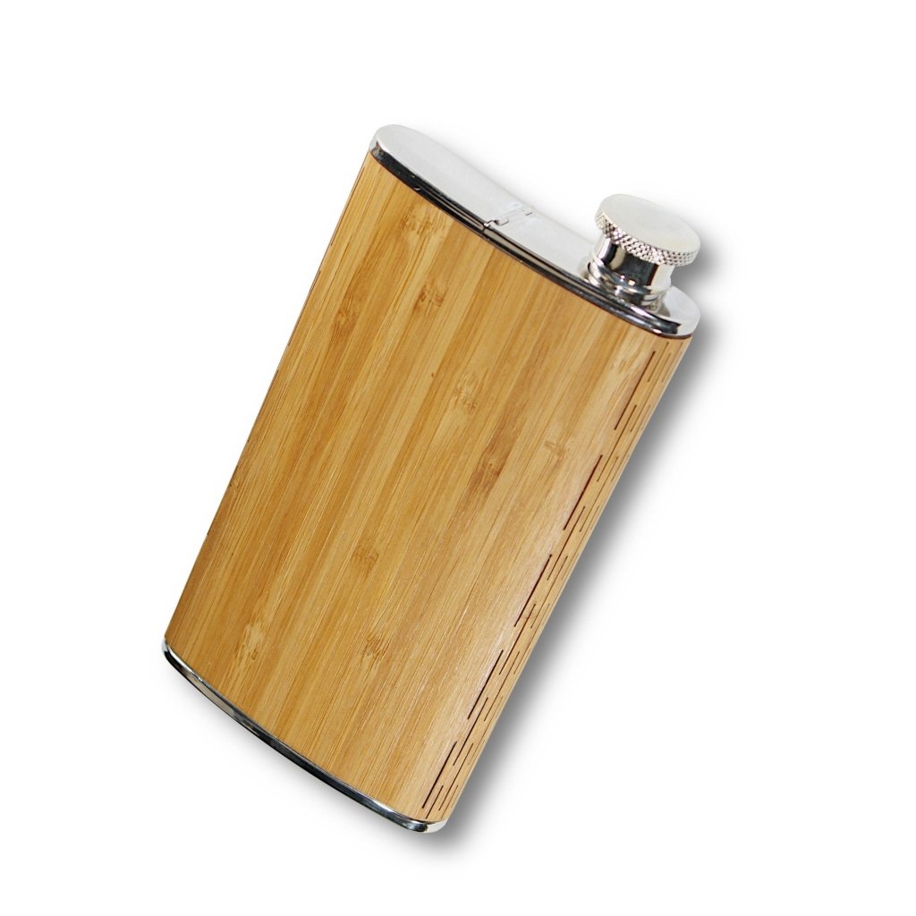 Wooden Cigar Flask - Tipsy Cocktail Supply Co.