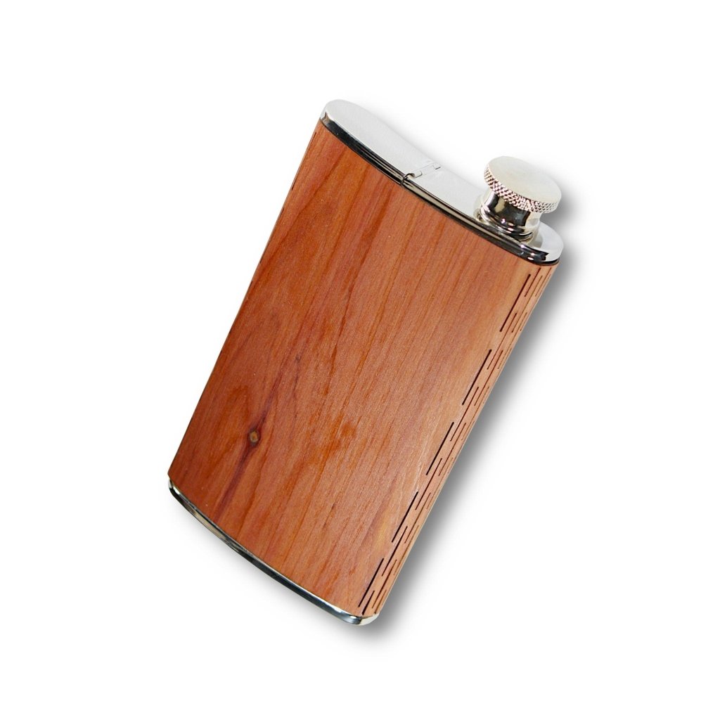 Wooden Cigar Flask - Tipsy Cocktail Supply Co.