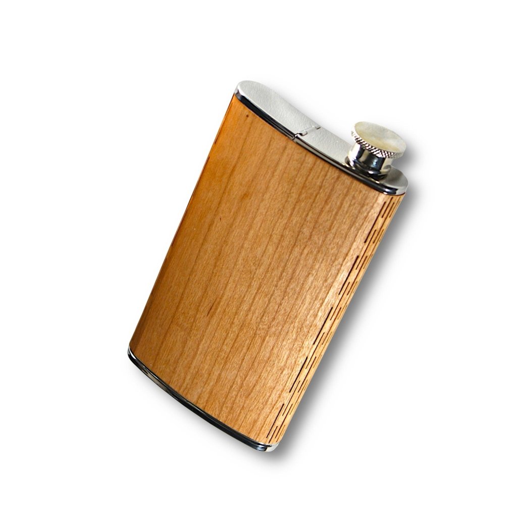 Wooden Cigar Flask - Tipsy Cocktail Supply Co.