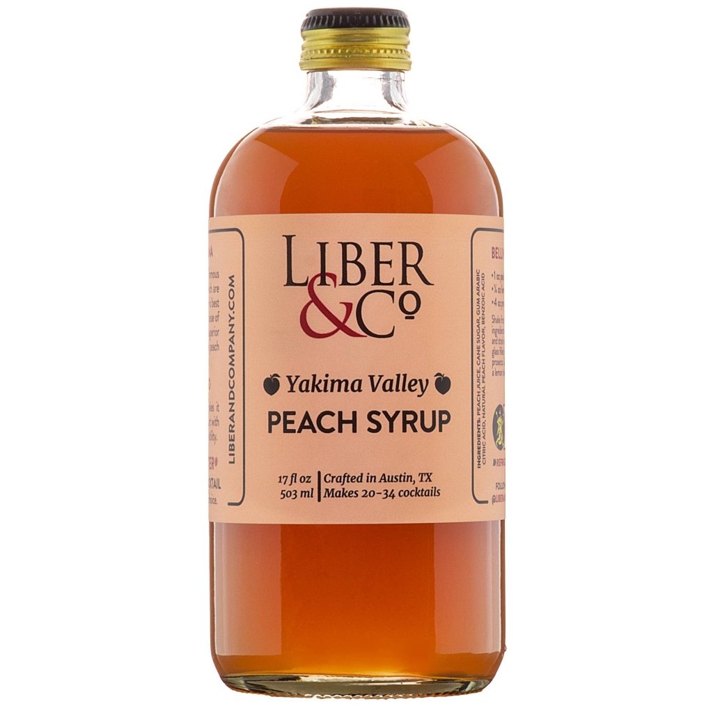 NEW! Yakima Valley Peach Syrup - Tipsy Cocktail Supply Co.